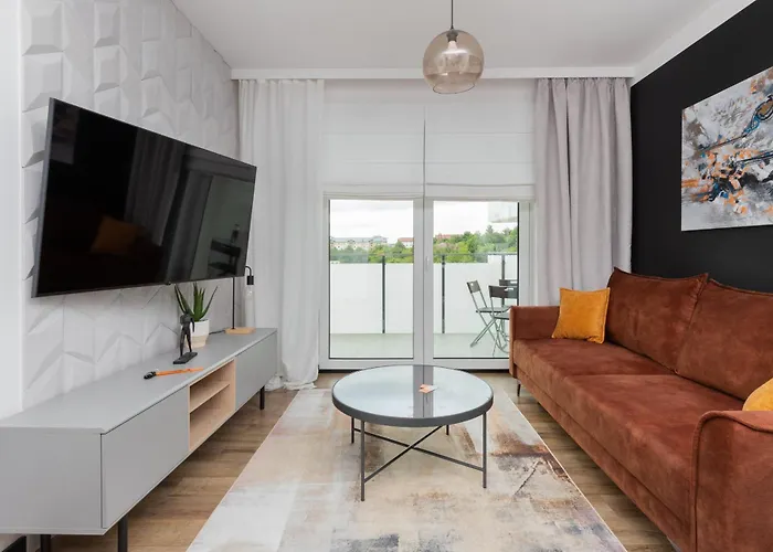 Modern With Balcony And Parking In By Renters Appartement Gdańsk